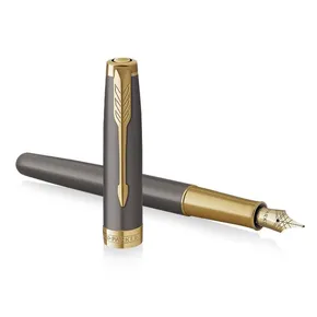 Parker Sonnet Core Grey GT 18K Füllfederhalter, F